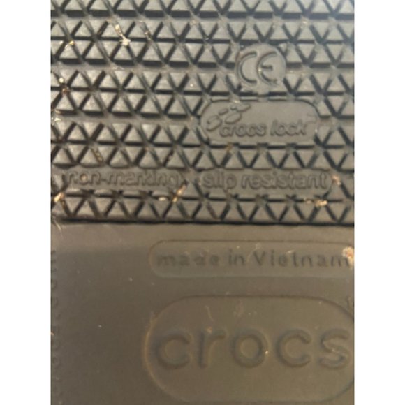 Crocs clogs sandals shoes black size 12 - Picture 7 of 7